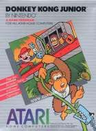 Donkey Kong Jr. (Atari 8-bit) - Box art