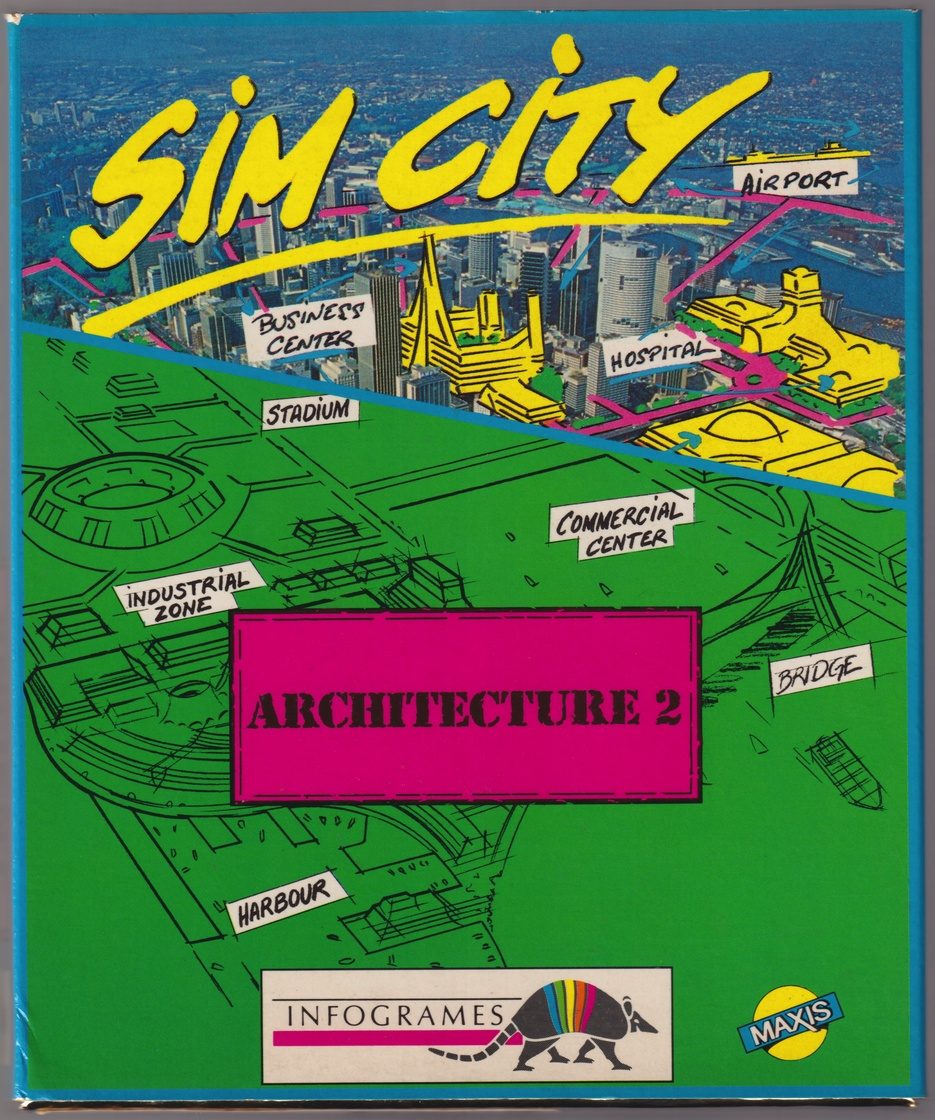 SimCity - Architecture 2 - 3.5" - Box Scans