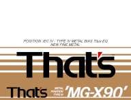 That's Compact Cassette 3 Cover