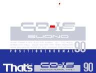 That's Compact Cassette 3 Cover