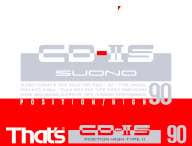 That's Compact Cassette 3 Cover
