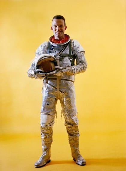Portrait - Full-Lenth - Mercury Astronaut L. Gordon Cooper, Jr. - Spacesuit