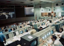 Overall view of Mission Operations Control in Mission Control Center