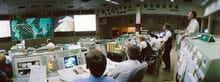 Mission Operations Control Room (MOCR) - STS-6 Mission - JSC