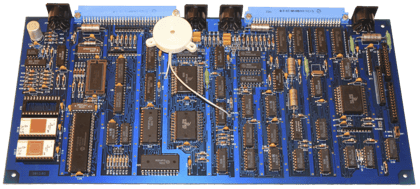 Main board of the Electronika BK-0011M computer, an improved successor to the Electronika…