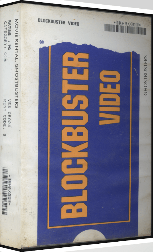 Ghostbusters vhs