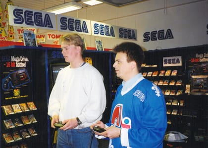 Mats Sundin and Stefan Lampinen