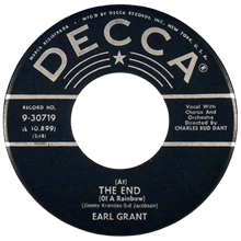 (At) The End (of a Rainbow) single by Early Grant